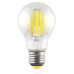 Лампа светодиодная филаментная Voltega E27 15W 2800К прозрачная VG10-A1E27warm15W-F 7104
