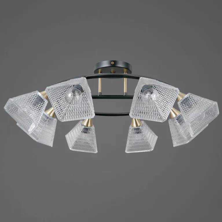 Потолочная люстра Illumico IL0850-8CSQ-25BKAB ELITE