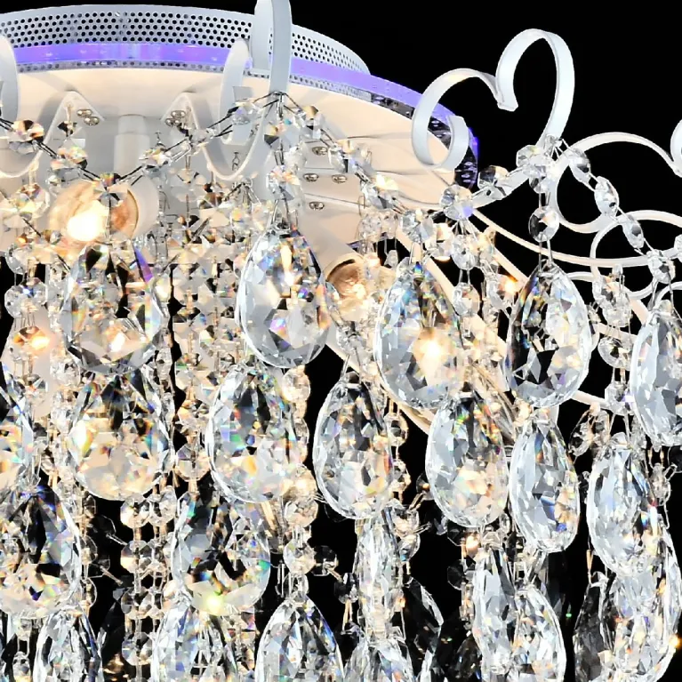 Потолочная люстра Reluce 04024-0.3-07 WH+SILVER PN+RGB