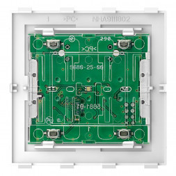 Кнопочный модуль Schneider Electric Merten D-Life PlusLink Basic двухклавишный MTN5120-6000