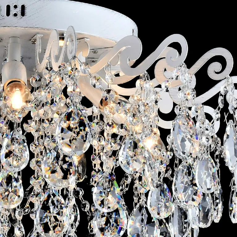 Потолочная люстра Reluce 04033-0.3-07 WH+SILVER PN