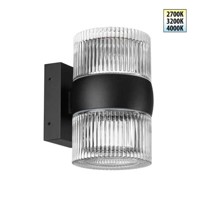 Уличный настенный светильник с переключателем цв. температуры Novotech Street Estima 359718