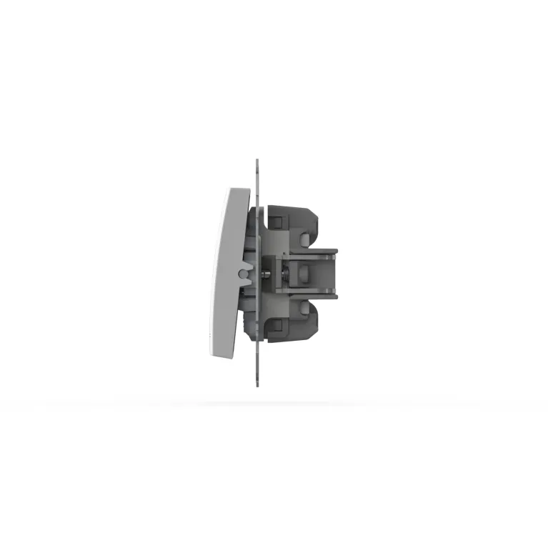 Переключатель двухклавишный проходной ELBI Zena Vega 609-015600-211