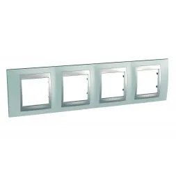 Рамка 4-постовая вертикальная Schneider Electric Unica Top MGU66.008.094