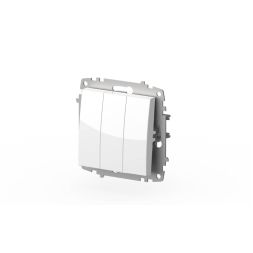 Выключатель трехклавишный ELBI Zena Vega 609-015600-254