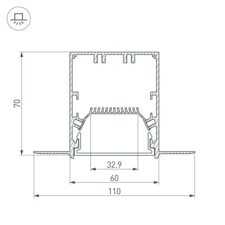 Соединитель профиля Arlight SL-LINIA 030134
