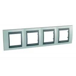Рамка 4-постовая вертикальная Schneider Electric Unica Top MGU66.008.294