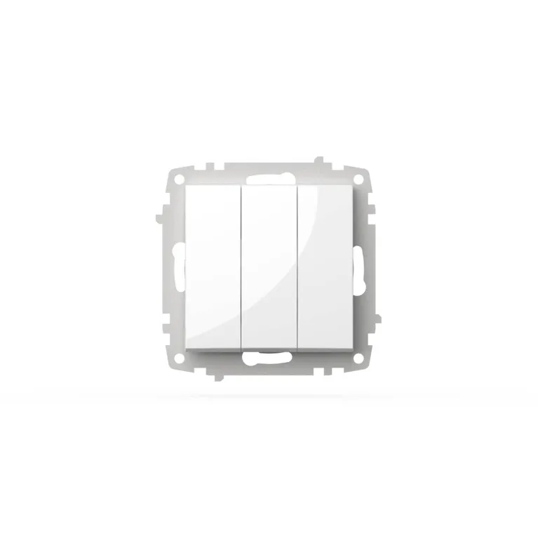 Выключатель трехклавишный ELBI Zena Vega 609-015600-254