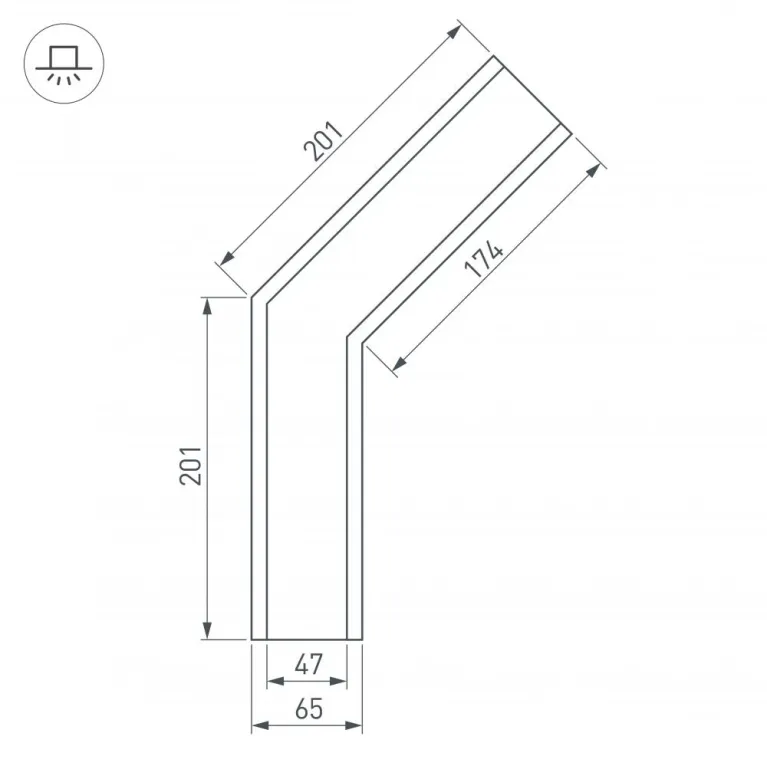 Соединитель профиля Arlight SL-LINIA 030123