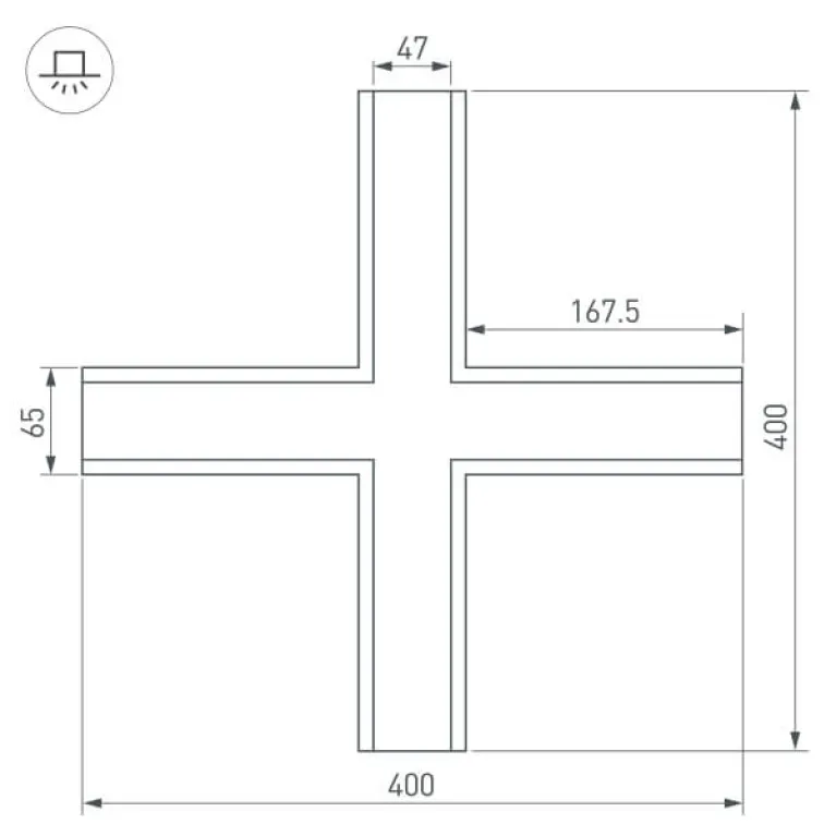 Соединитель профиля Arlight SL-LINIA 030128