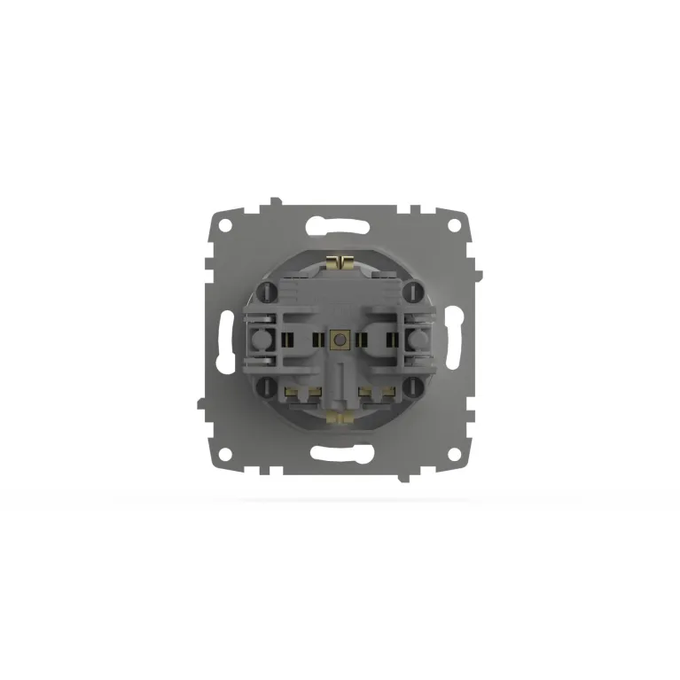 Розетка с заземлением и защитой от детей ELBI Zena Vega 609-015600-243