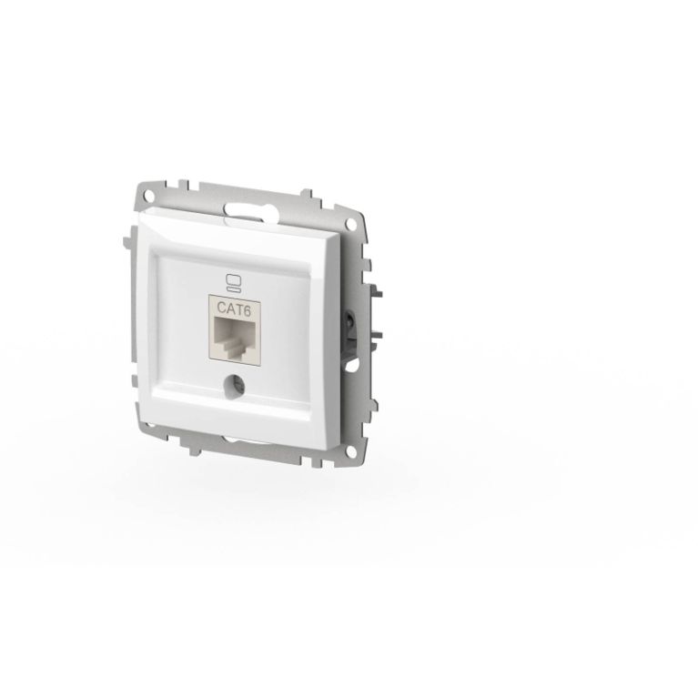 Розетка компьютерная (Cat 6) ELBI Zena Vega 609-015600-247