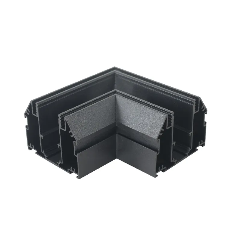 Угол соединительный для магнитного шинопровода Crystal Lux CLT 0.233 01 BL