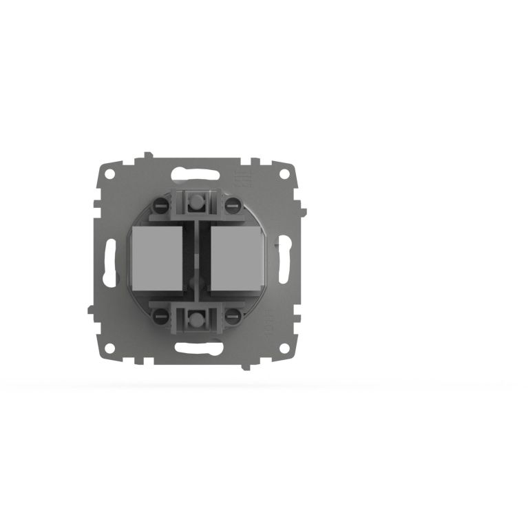 Розетка компьютерная + TF. (Cat 6) ELBI Zena Vega 609-015600-249