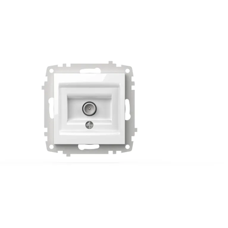 Розетка для TV с экраном (проходная) ELBI Zena Vega 609-015600-272