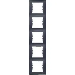 Рамка 5-постовая вертикальная Schneider Electric Sedna SDN5801570