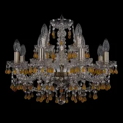 Подвесная люстра Bohemia Ivele 1410/8+4/195/Pa/V1003