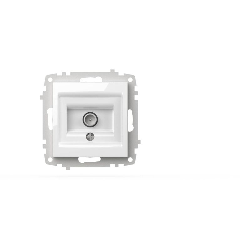 Розетка для TV с экраном (концевая) ELBI Zena Vega 609-015600-273