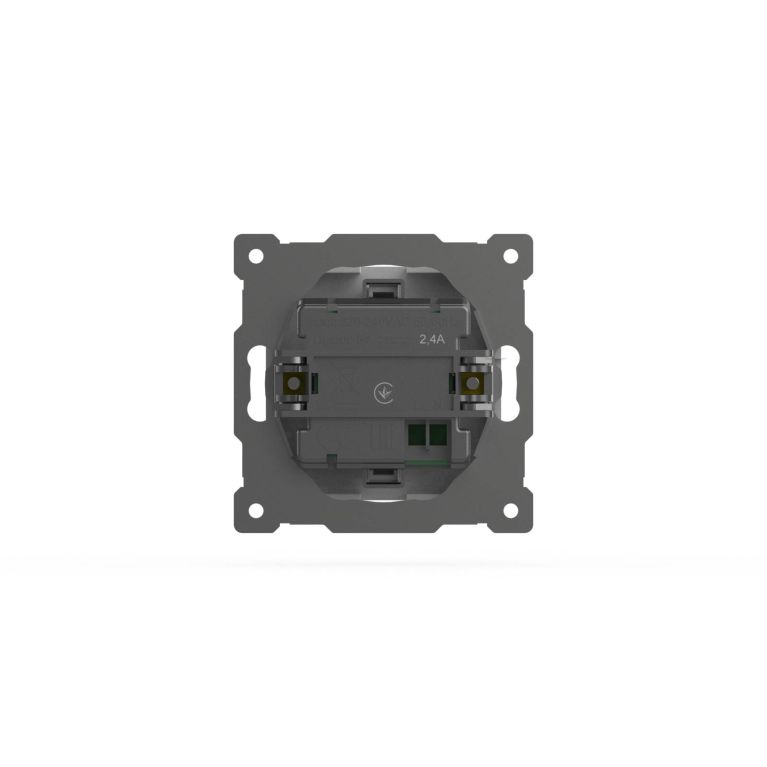 Розетка USB 5V 2,1A 2-я ELBI Zena Vega 609-015600-143