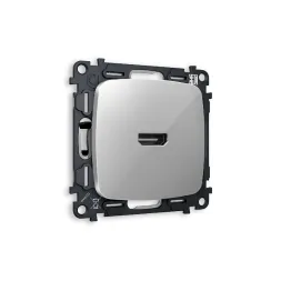 Комплект механизма розетки HDMI 2.0 40V/500mA 2.0GHz 5-18Gbit/s Ambrella Volt Omega MO414010