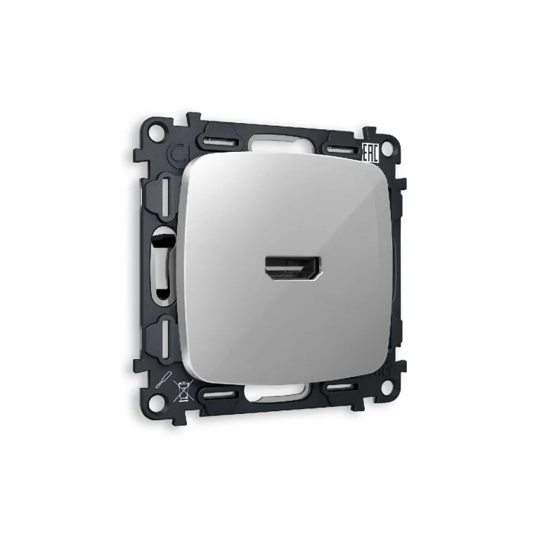Комплект механизма розетки HDMI 2.0 40V/500mA 2.0GHz 5-18Gbit/s Ambrella Volt Omega MO414010