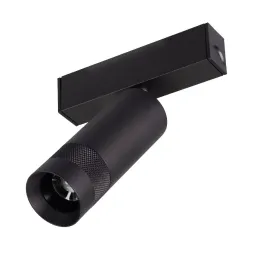 Трековый магнитный светильник Arlight MAG-SPOT-ZOOM-25-R35-7W Day4000 (BK, 20-55 deg, 24V) 053796