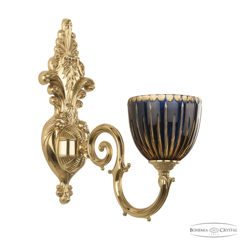 Бра Bohemia Ivele Verona 7203B15/1/210 G P1 U Amber-Blue/H-1K