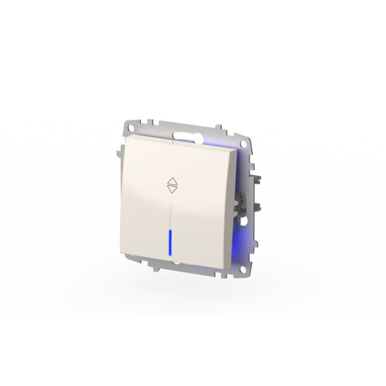 Переключатель с подсветкой ELBI Zena Vega 609-010200-210