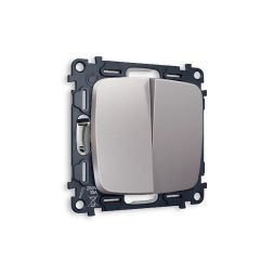 Комплект механизма 2-кл проходного выключателя Ambrella Volt Omega MO503020