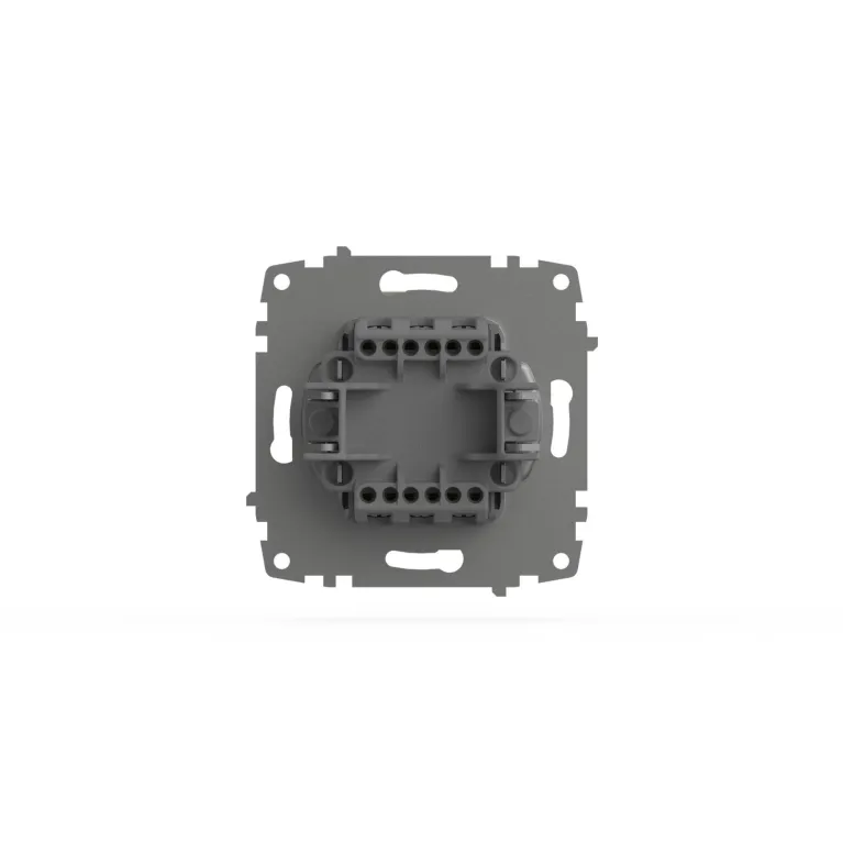 Выключатель проходной двухклавишный ELBI Zena Vega 609-010200-211