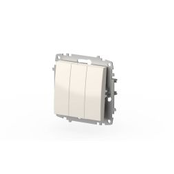 Выключатель трехклавишный ELBI Zena Vega 609-010200-254