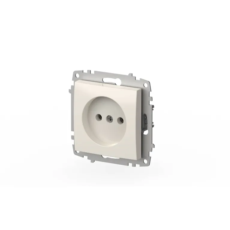 Розетка без заземления ELBI Zena Vega 609-010200-215