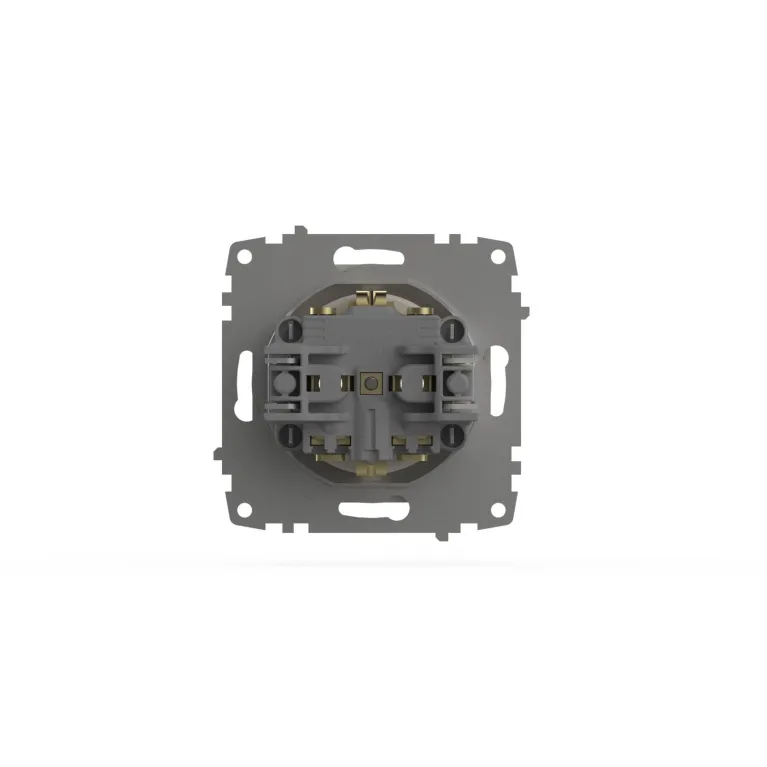 Розетка с заземлением ELBI Zena Vega 609-010200-217