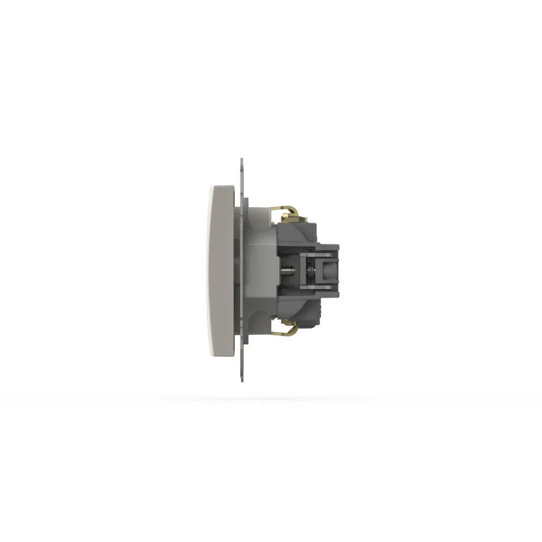 Розетка с заземлением ELBI Zena Vega 609-010200-217