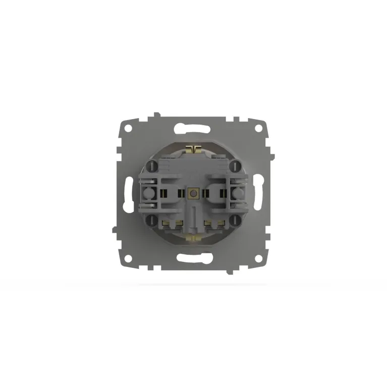 Розетка с заземлением и защитой от детей ELBI Zena Vega 609-010200-243