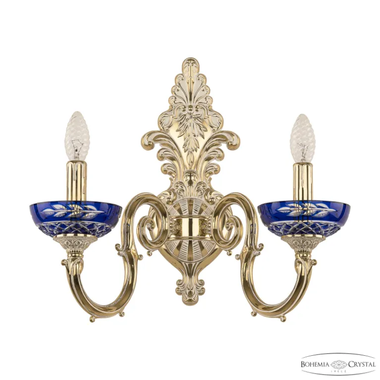 Бра Bohemia Ivele Verona 7203B15/2/210 GW P Clear-Blue/H-1J