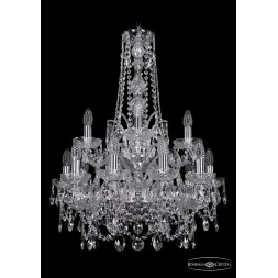 Подвесная люстра Bohemia Ivele 1411/10+5/195/h-77/2d/Ni