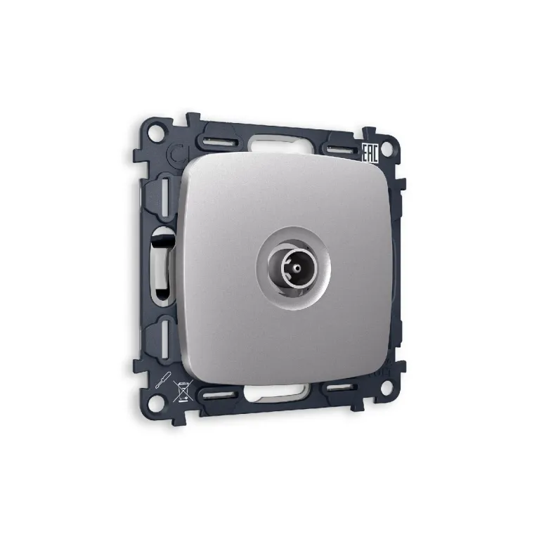 Комплект механизма TV розетки оконечной 50-870 MHz 1dB Ambrella Volt Omega MO513010