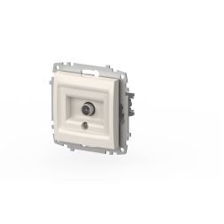 Розетка для TV с экраном (проходная) ELBI Zena Vega 609-010200-272