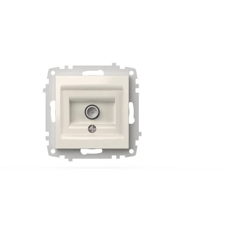 Розетка для TV с экраном (проходная) ELBI Zena Vega 609-010200-272