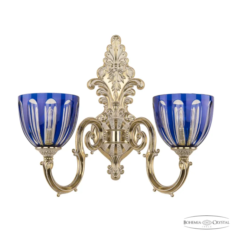 Бра Bohemia Ivele Verona 7203B15/2/210 GW P1 U Clear-Blue/H-1H