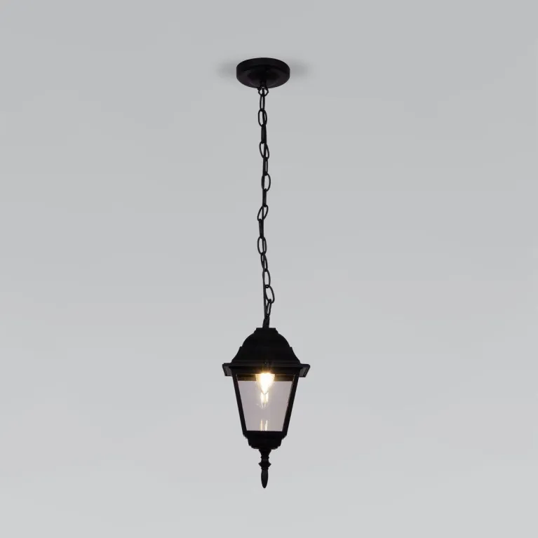 Уличный подвесной cветильник Elektrostandard Fuga 35148/H черный a058034