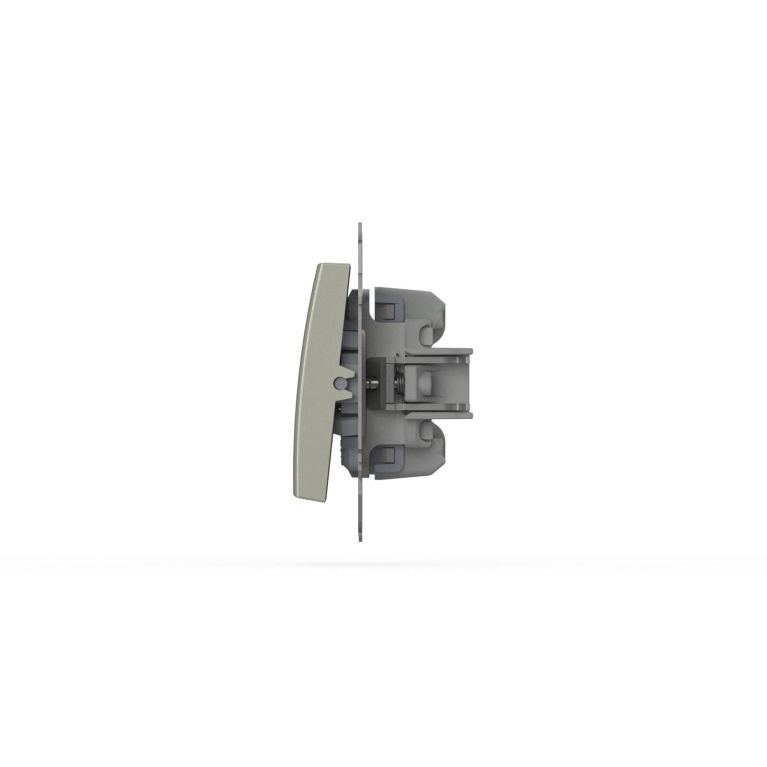 Переключатель одноклавишный ELBI Zena Vega 609-010300-209