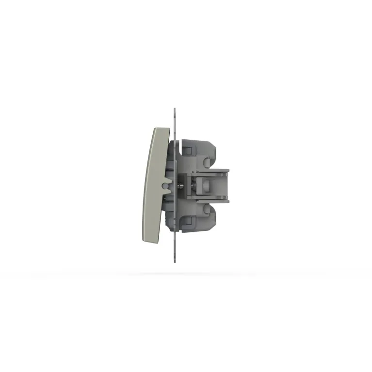 Переключатель одноклавишный ELBI Zena Vega 609-010300-209