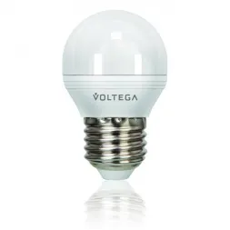 Лампа светодиодная Voltega E27 5.5W 2800К матовая VG2-G2E27warm5W 8342