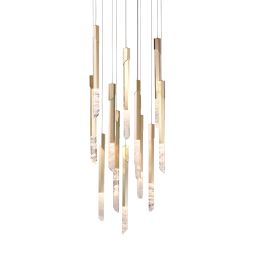 Каскадная люстра Delight Collection Vita MD7747-12B (new) br.brass