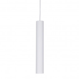 Подвесной светодиодный светильник Ideal Lux Ultrathin SP1 Small Round Bianco