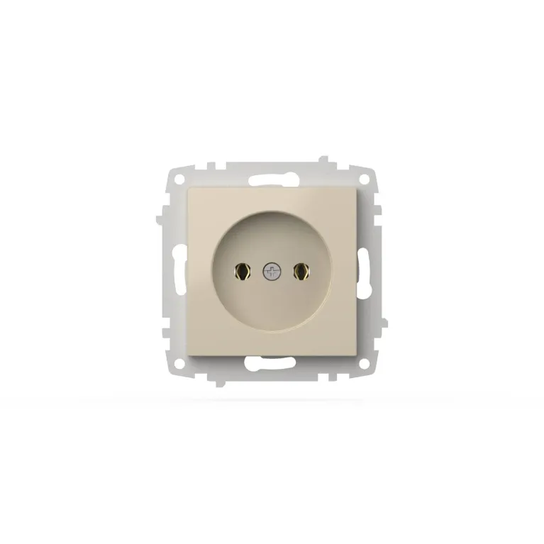 Розетка без заземления ELBI Zena Vega 609-010300-215