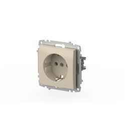Розетка с заземлением ELBI Zena Vega 609-010300-217