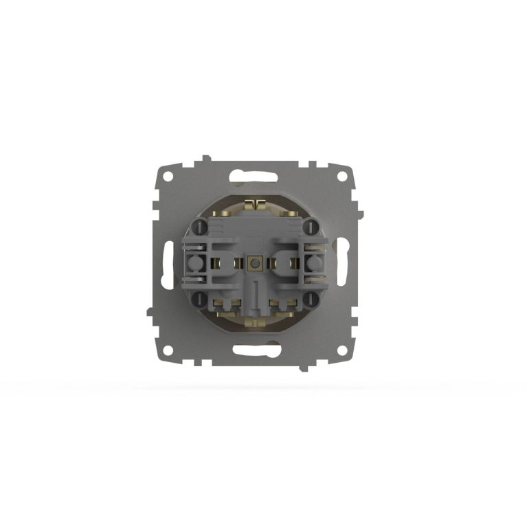 Розетка с заземлением ELBI Zena Vega 609-010300-217